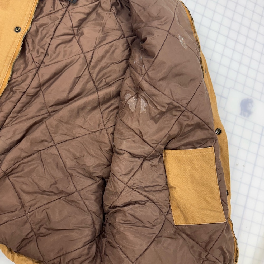 Men's Brown Canvas  Barn Field Chore Coat made in USA! - Picture 6 of 12